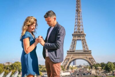 Parisian Proposal Perfection. Photography/Reels & Planning - Meeting at Trocadéro: how to find the photographer fast