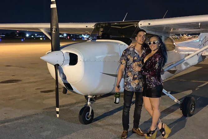 Private 60 Minute Romantic Air Tour with Champagne in Miami - Romance in the skies: the toast and the tiny details