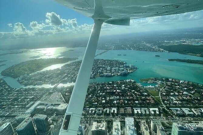 Private 60 Minute Romantic Excursion Air Tour with Champagne - Fisher Island and Key Biscayne: The Iconic Edge of Miami