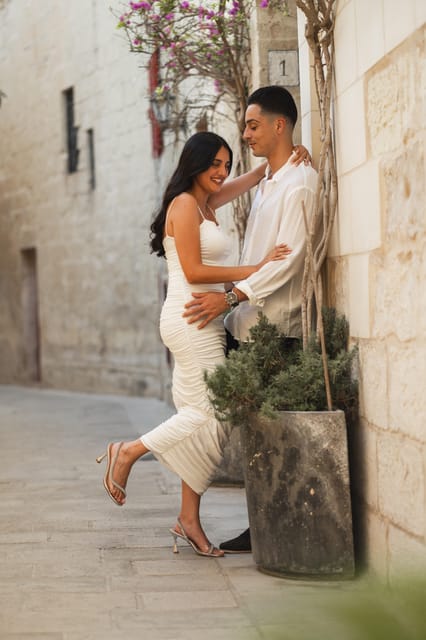 Private Couples Photoshoot in Malta - Price and Value: What $171 Covers for a Private Malta Moment