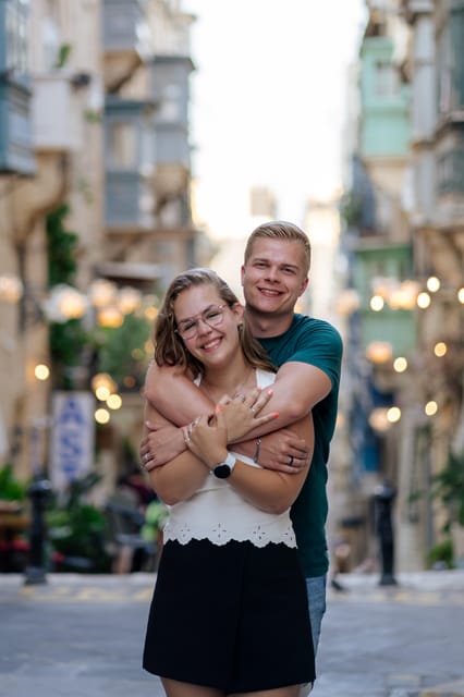 Private Couples Photoshoot in Malta - The 30-Minute Session (and Up to 1-Hour Setup) in Real Life
