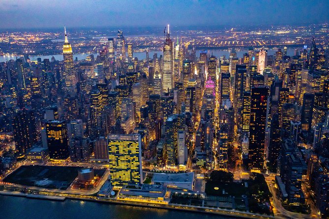 Private New York City Helicopter Tour for Couples from Westchester - Where you’ll spot NYC landmarks (and how route limits it)