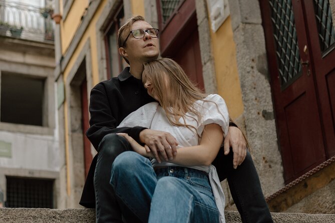 Private Photography Session for Couples in Charming Porto City - Porto streets between the landmarks: tiles, color, and the “couples” factor
