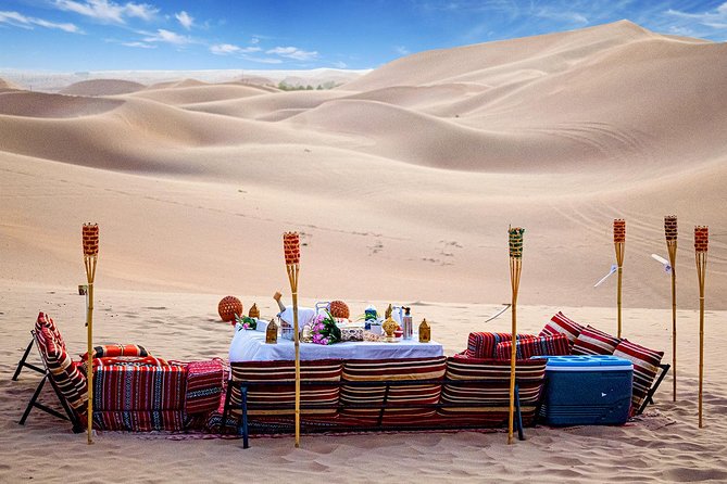Private Romantic Dinner in Desert Abu Dhabi with Hot BBQ Dinner - Getting to Al Khatim Desert: the comfort of hotel pickup