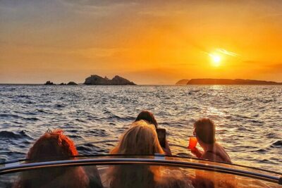 Private romantic Sunset tour - City Walls from the sea: UNESCO views without the walking crowds