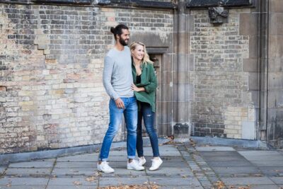 Private Romantic Urban & Street Photoshoot - Meeting at Jungfernstieg: the easiest start possible