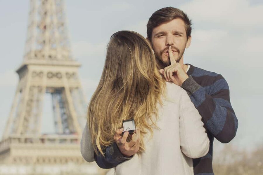 Proposal Photoshoot - Planning the Surprise: Hidden Shots and Pre-Agreed Signals