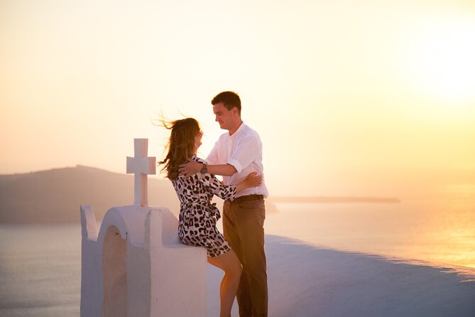 Proposal Photoshoot Santorini - Why Oia Turns a Proposal into Real Photos