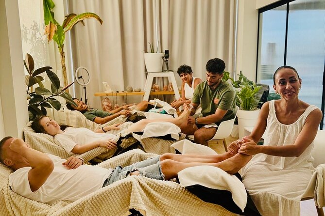 Reflexology Couples Workshop in Crete - Relaxation Without Guesswork: Refreshments and the Built-In Break