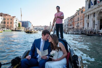 Renew your wedding vows on a romantic gondola - Meeting at Calle Larga S. Marco and walking to St. Mark’s