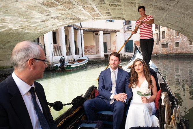 Renew your wedding vows on a romantic gondola - Price and value: $914.51 per group (up to 2)