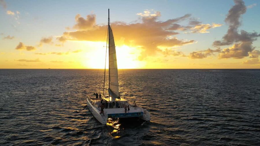 Romantic Caribbean Sunset Cruise - Music and the Crew Energy: Fun Without Needing a Big Group