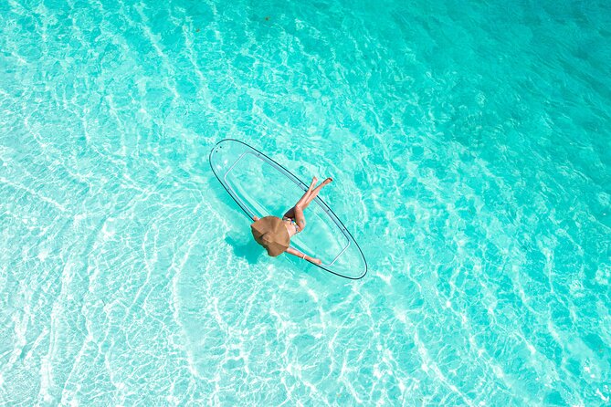 Romantic Clear Kayak Drone Photoshoot for Couples Turks & Caicos - The Meeting Point at Leeward Settlement and Getting There