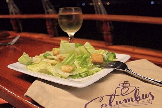 Romantic Dinner in the Spanish Galeon with Sax in Cancun. Lobster & Beef menu. - Dinner on Board: Lobster & Beef Surf and Turf (Plus Lobster Only, Beef Only, Vegetarian)