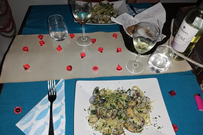 Romantic dinner on a boat - Catania - The Boat Experience: Jeanneau Sun Odyssey 34.2, Sailing Off the Bay