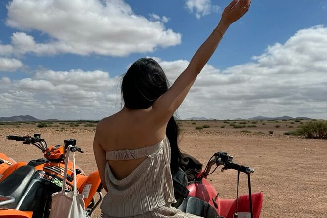 Romantic Dinner with Camel ride and quad bike in Agafay Desert - Private pickup and the 35 km hop that keeps it stress-free