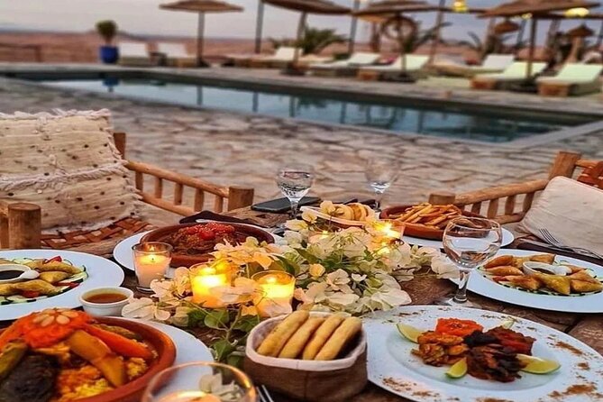 Romantic Dinner with Camel ride and quad bike in Agafay Desert - When the Atlas Mountains and silence do the talking