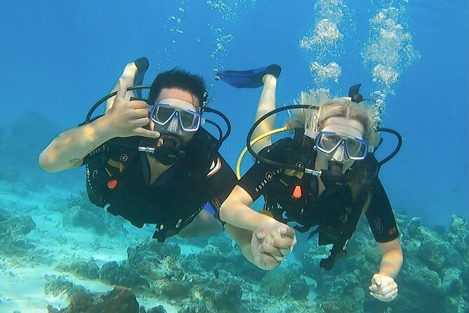 Romantic Dive for beginners in Bora Bora (2 people) with Video - Price and value: what $491.54 buys for two