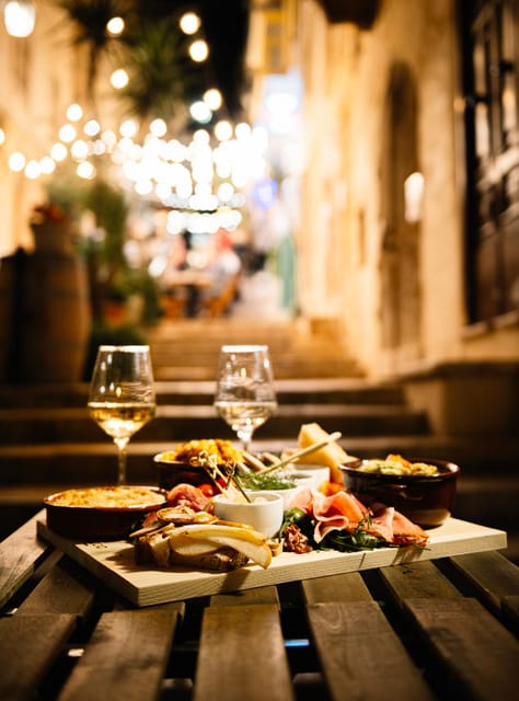 Romantic Italian Cuisine Dinner in Valletta - Wine and limoncello: how the drink part is actually handled