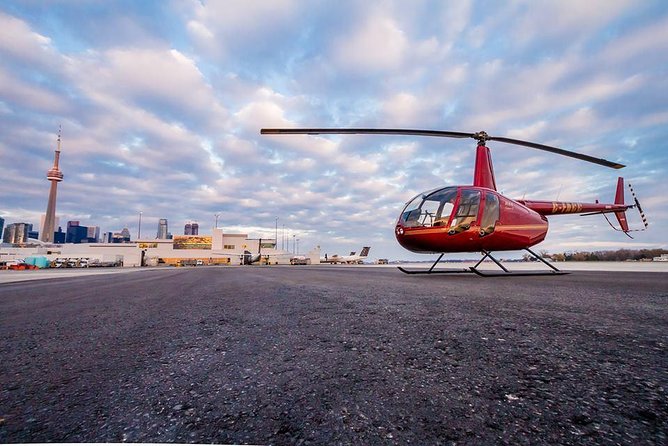 Romantic Jewel - Private Helicopter Tour for 2 - Downtown access at Billy Bishop: faster sightseeing, less hassle
