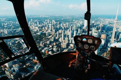 Romantic Jewel - Private Helicopter Tour for 2 - Inside the helicopter: what the private setup feels like