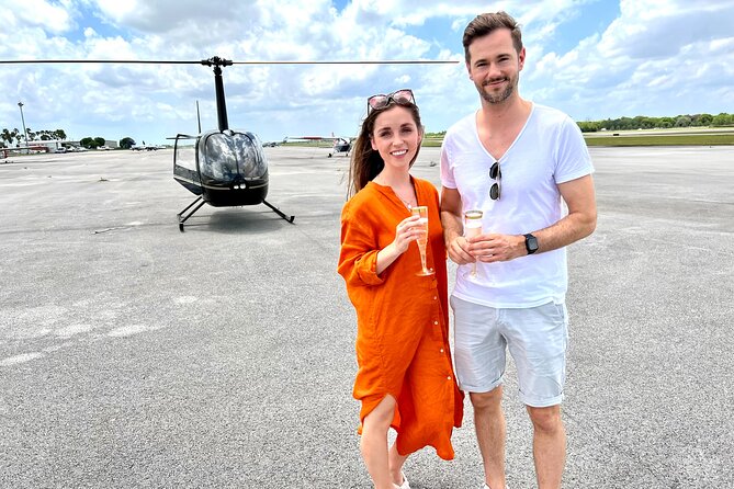 Romantic Miami Helicopter Tour with Champagne - Why a Miami Champagne Helicopter Feels So Right