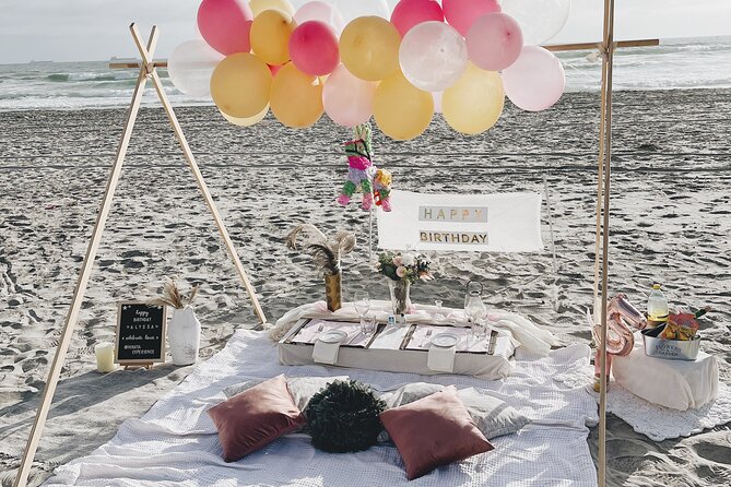Romantic Picnic by the beach - What’s Included in the Base Picnic (So You Can Budget Smart)