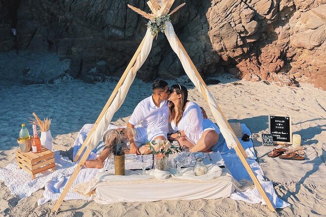 Romantic Picnic by the beach - Add-Ons for Big Moments: Mariachi, Guitar, Photos, Fireworks