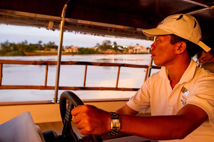 Romantic Sunset Cruise by Speedboat - Saigon Port and evening river life