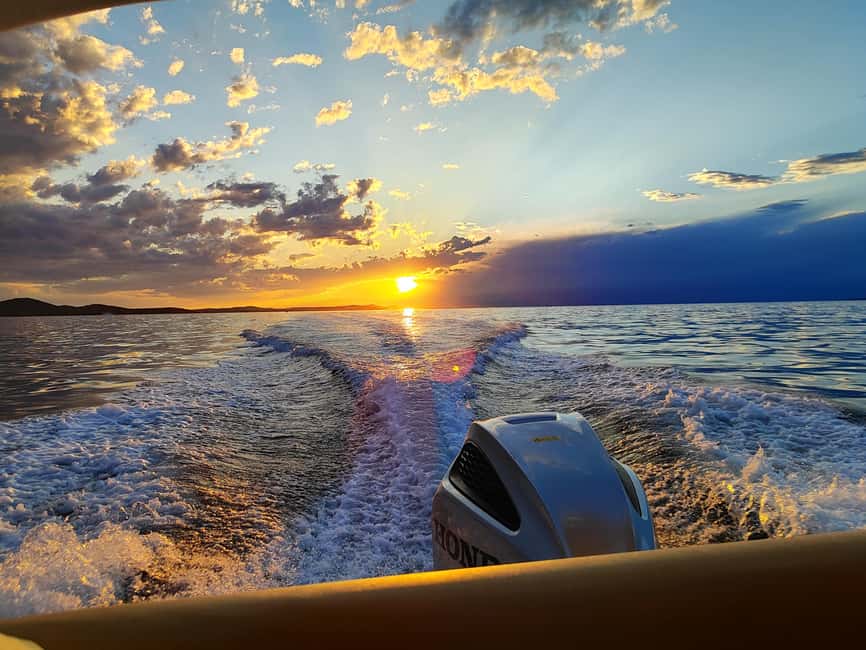 Romantic Sunset Cruise from Zadar by Speedboat - Coastal Cruise Time: Adriatic Views and Island Scenery
