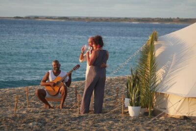 Romantic Sunset & Glamping Experience - Dinner, Wine, and Appetizers Served During the Sunset Window