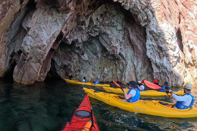 Romantic Sunset Kayaking Tour in Papafragas Cave, Milos - Price and value around $90.22: what you’re paying for besides the sea