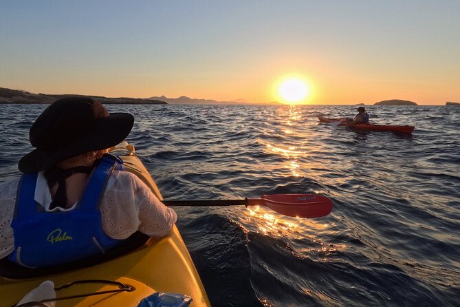 Romantic Sunset Kayaking Tour in Papafragas Cave, Milos - Weather, wind, and the sunset reality (cloudy days still work)
