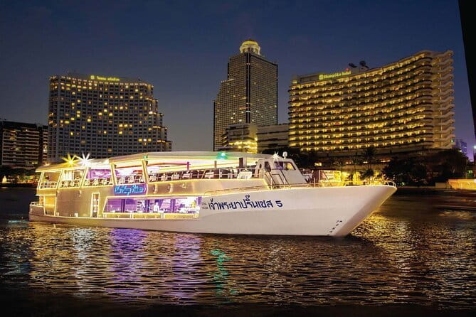 Romantic Sunset The Planet Cruise with Bangkok Night Views - Entertainment schedule: Khon show, Thai classical dance, live singers