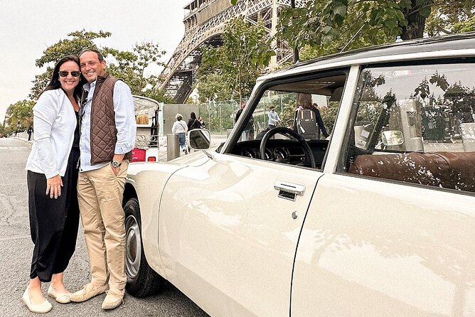 Romantic Tour of Paris in a Vintage Luxury Open-Top French Car - Pickup, timing, and drop-off: how to make it easy
