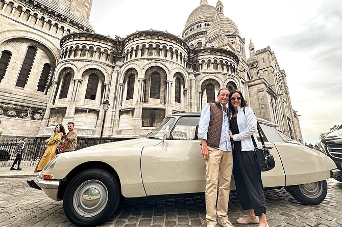 Romantic Tour of Paris in a Vintage Luxury Open-Top French Car - Pont Alexandre III, Place de la Concorde, and Luxor Obelisk