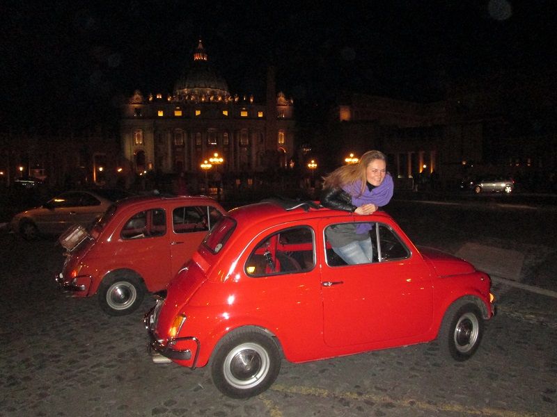 Rome: Romantic Night Tour by Classic Fiat 500 - Key highlights at a glance