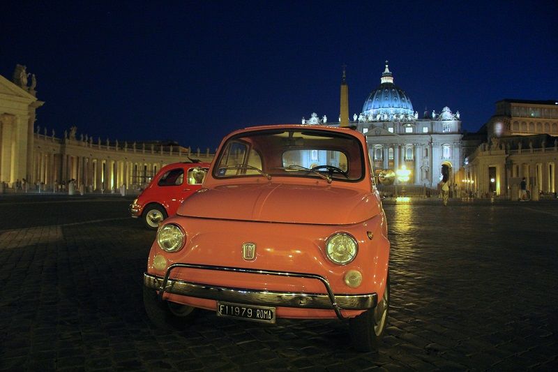 Rome: Romantic Night Tour by Classic Fiat 500 - The tiny car factor: comfort, rules, and what to expect