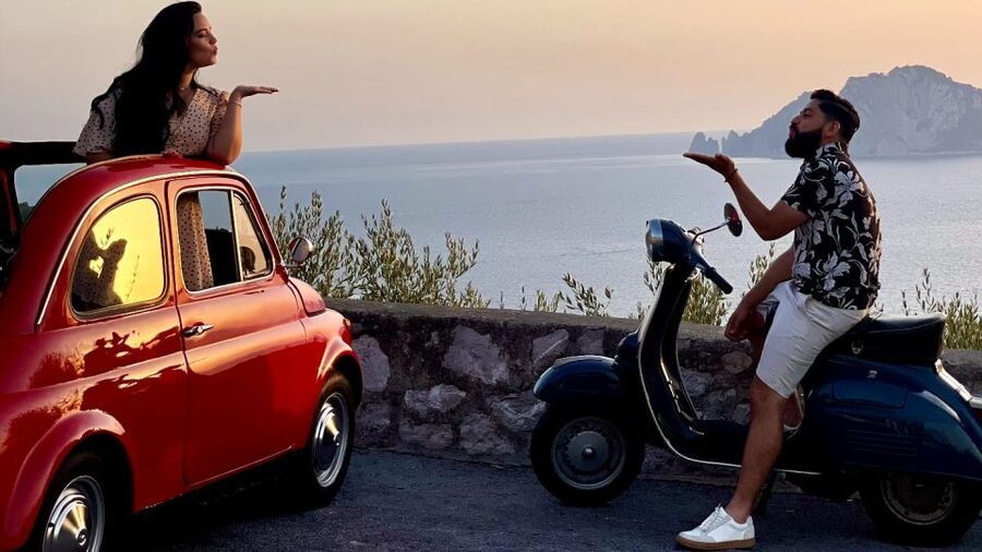 Sorrento Coast Couples Photo Tour by Vintage Fiat 500 - What makes this Sorrento Coast couples photo tour different