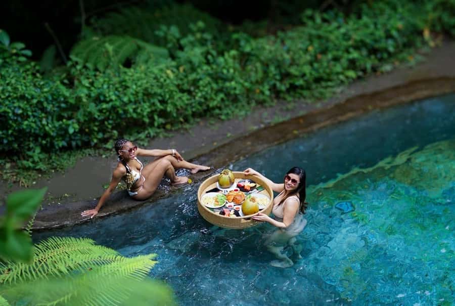 Ubud: Floating Breakfast, Jungle Swing & Spa Romantic Tour - Key highlights worth your attention