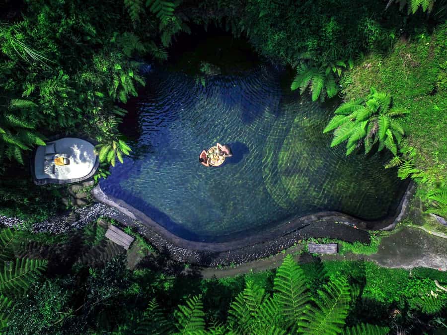 Ubud: Floating Breakfast, Jungle Swing & Spa Romantic Tour - Jungle swing over Ubud’s valley: thrill level and photo strategy