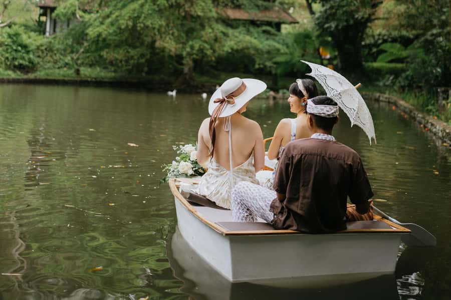Ubud: Romantic Picnic on a Wooden Boat with Sparkling Wine - Price and value: is $104 for up to 2 fair?