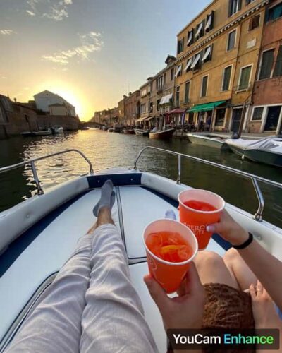 Venice: Romantic sunset cruise on the Venice lagoon - Meeting at Fondamenta Bonlini and finding the Brube boat