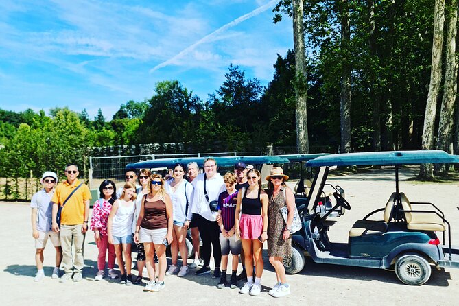 Versailles Golf Cart Guided Tour and Romantic Boat with Champagne - Key Things to Know Before You Go
