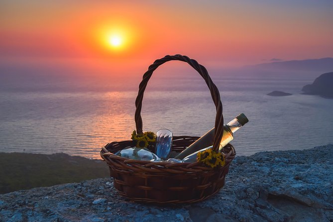 Wine Tasting and Romantic sunset in Monolithos - The Private, Customizable 7-Hour Rhythm That Works for Couples