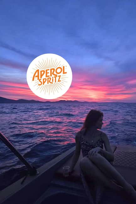 Zadar: Romantic Luxury Sunset Boat Tour with Aperol Spritz - Aperol Spritz cruise vibe: included drinks and onboard music