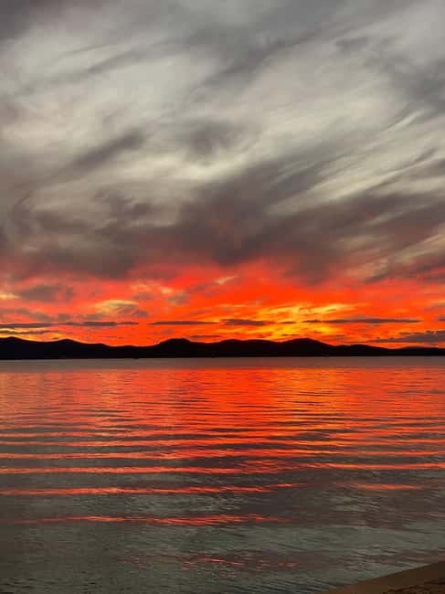 Zadar: Romantic Sunset Boat Tour with Champagne - Old Town Zadar from the water: churches, monuments, and angles